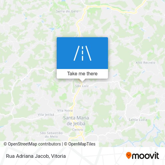 Rua Adriana Jacob map