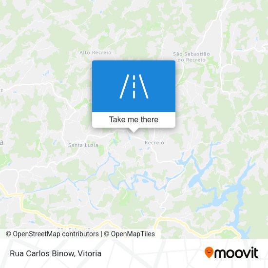 Rua Carlos Binow map