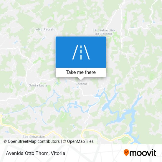 Avenida Otto Thom map