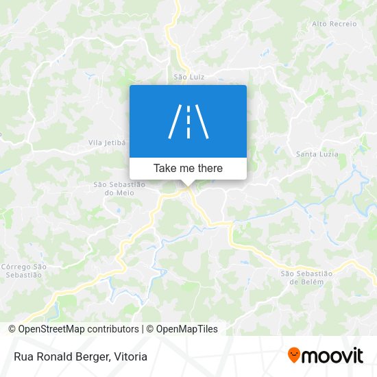 Rua Ronald Berger map