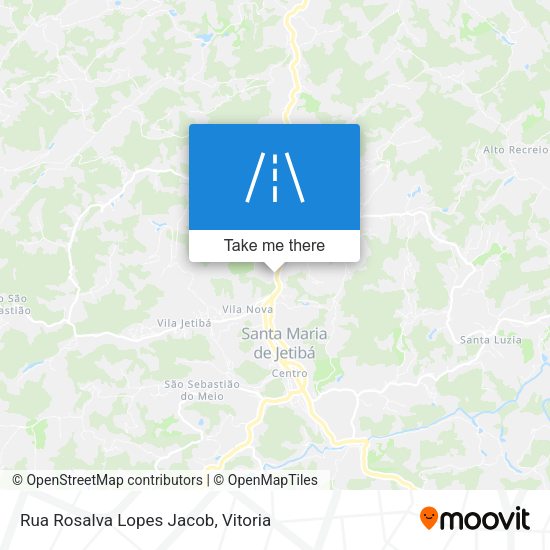 Rua Rosalva Lopes Jacob map
