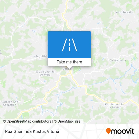Rua Guerlinda Kuster map