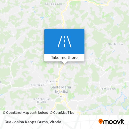 Rua Josina Kepps Gums map