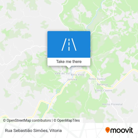 Rua Sebastião Simões map