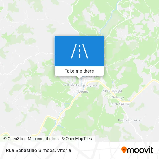 Rua Sebastião Simões map