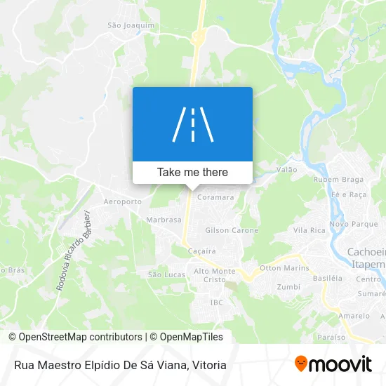 Rua Maestro Elpídio De Sá Viana map