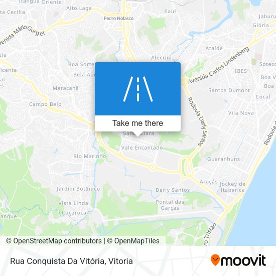 Rua Conquista Da Vitória map