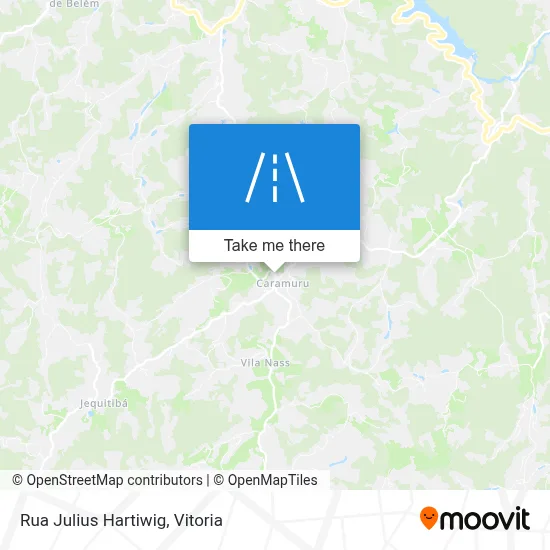Rua Julius Hartiwig map