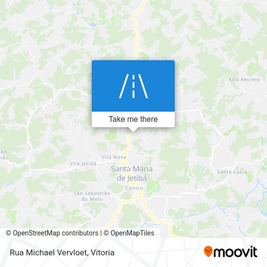 Rua Michael Vervloet map