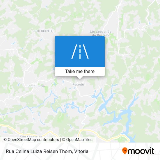 Rua Celina Luiza Reisen Thom map