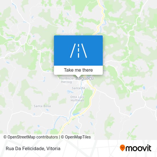 Rua Da Felicidade map
