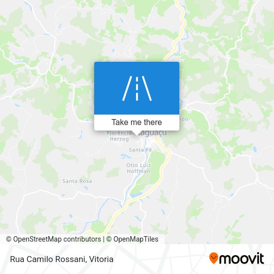 Rua Camilo Rossani map