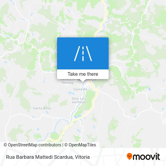 Rua Barbara Mattedi Scardua map