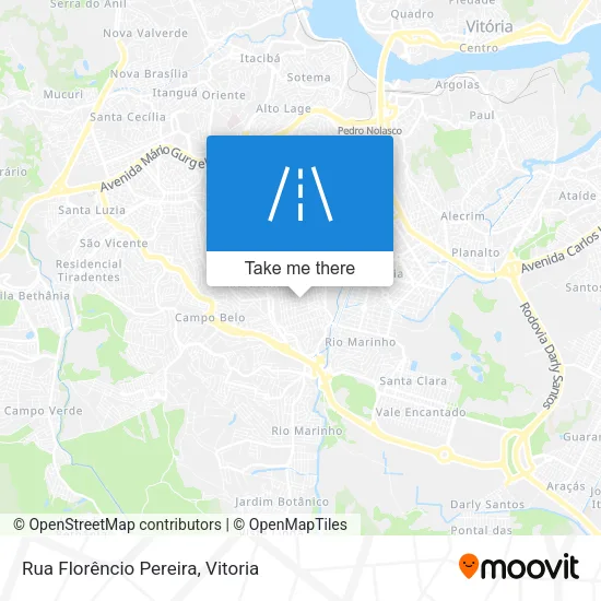 Rua Florêncio Pereira map