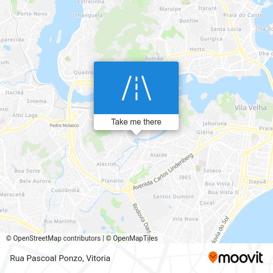 Rua Pascoal Ponzo map