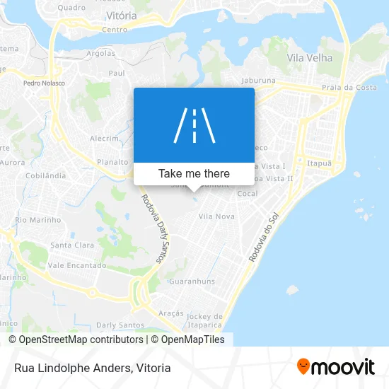 Rua Lindolphe Anders map