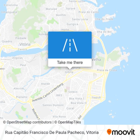 Rua Capitão Francisco De Paula Pacheco map