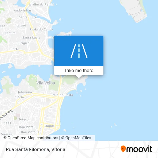 Rua Santa Filomena map