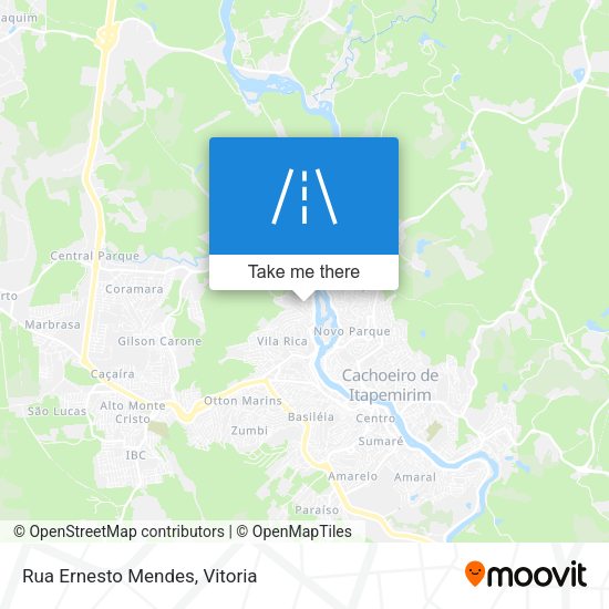Rua Ernesto Mendes map