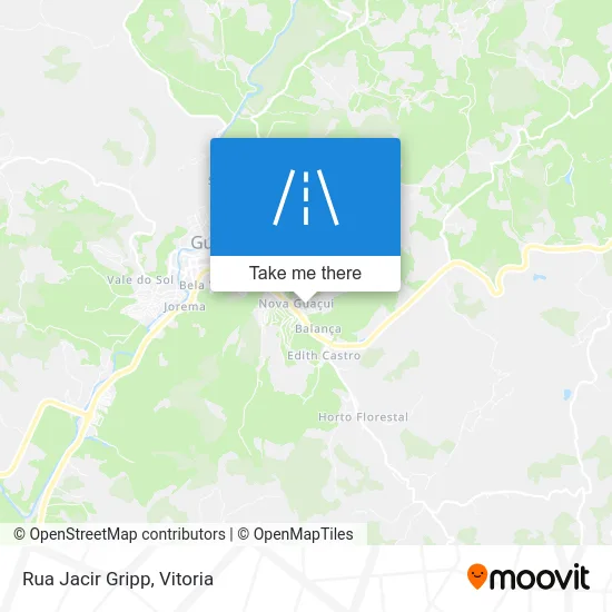 Rua Jacir Gripp map