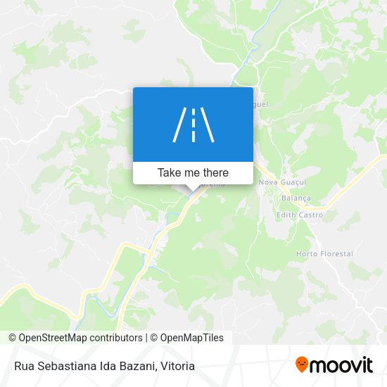 Rua Sebastiana Ida Bazani map