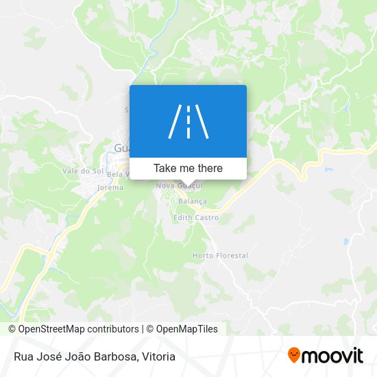 Rua José João Barbosa map