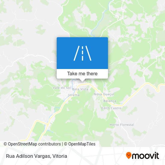 Rua Adilson Vargas map
