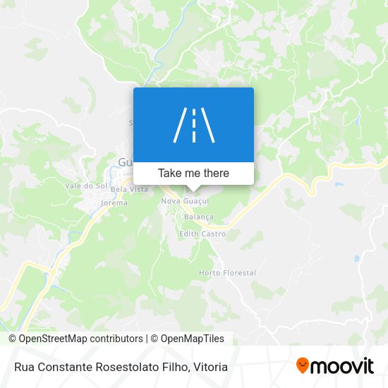 Rua Constante Rosestolato Filho map