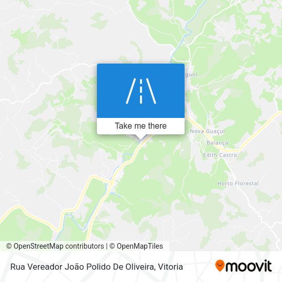 Rua Vereador João Polido De Oliveira map