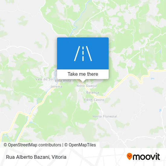 Rua Alberto Bazani map