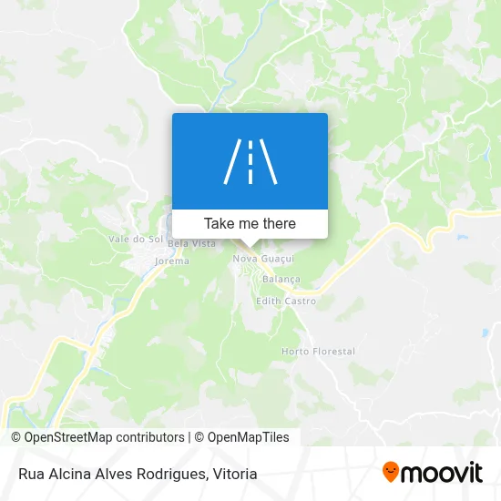 Rua Alcina Alves Rodrigues map