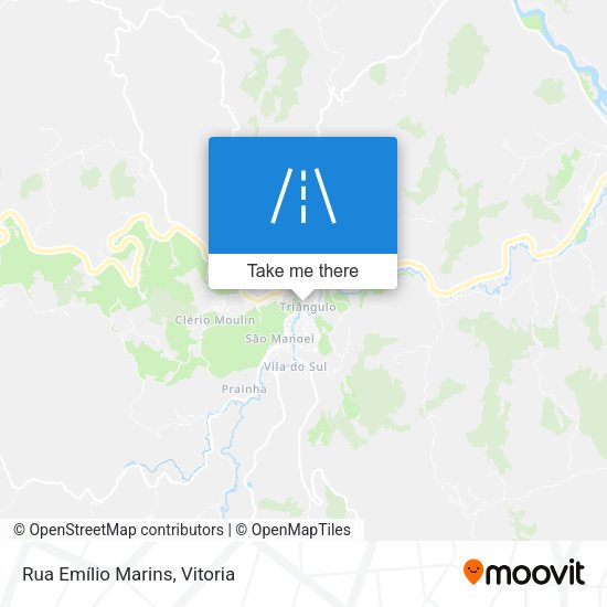Rua Emílio Marins map