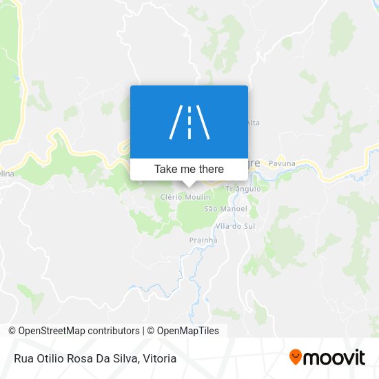 Rua Otilio Rosa Da Silva map