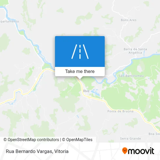 Rua Bernardo Vargas map
