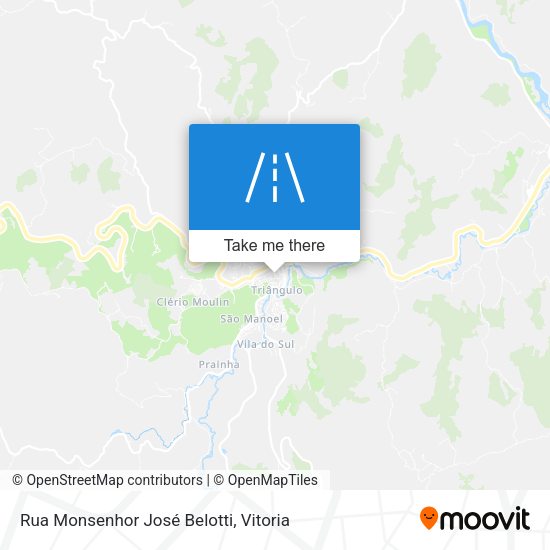 Rua Monsenhor José Belotti map