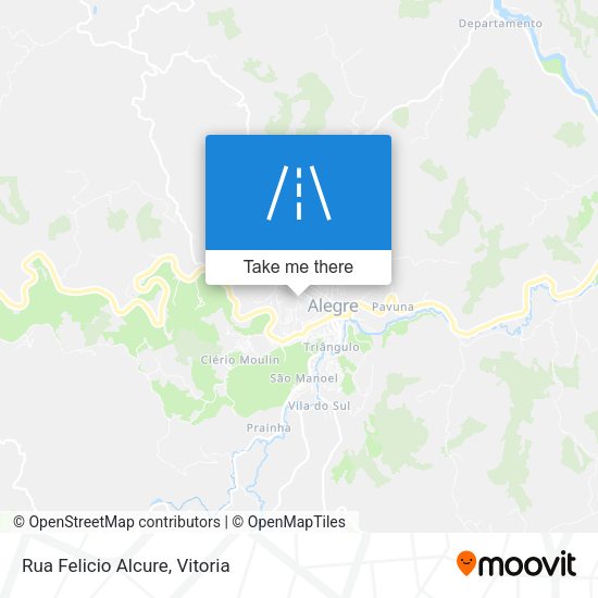 Rua Felicio Alcure map