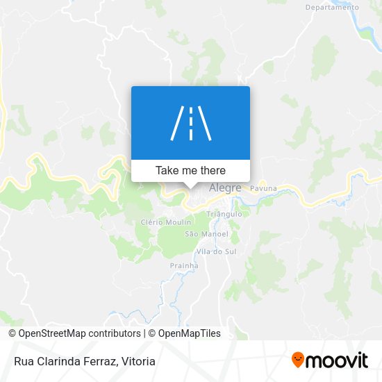 Rua Clarinda Ferraz map