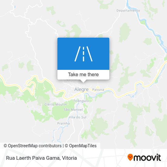Rua Laerth Paiva Gama map