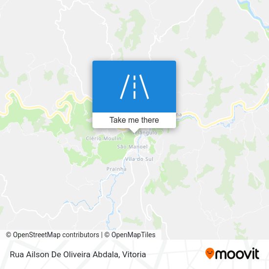 Rua Ailson De Oliveira Abdala map
