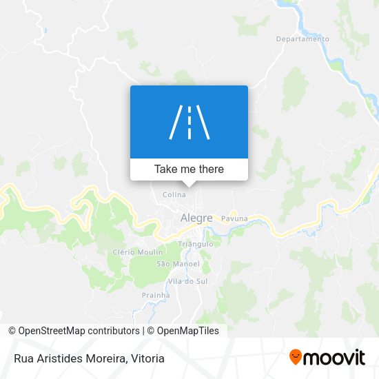 Rua Aristides Moreira map