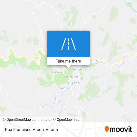 Rua Francisco Arcon map