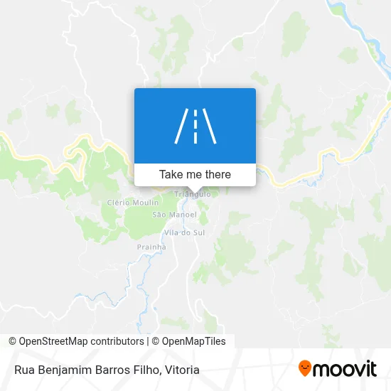 Rua Benjamim Barros Filho map