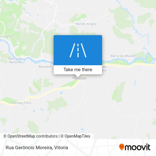 Rua Gerôncio Moreira map