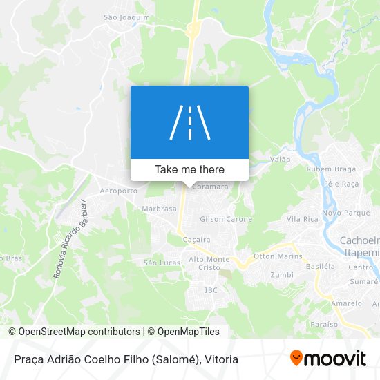 Praça Adrião Coelho Filho (Salomé) map