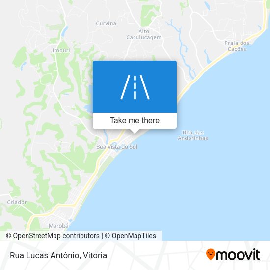 Rua Lucas Antônio map