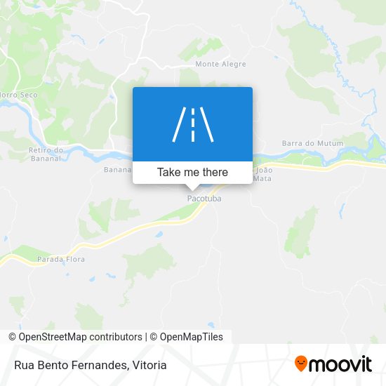 Rua Bento Fernandes map