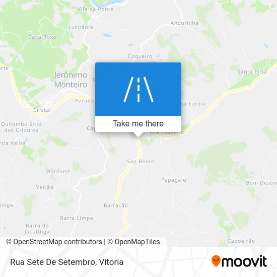 Rua Sete De Setembro map