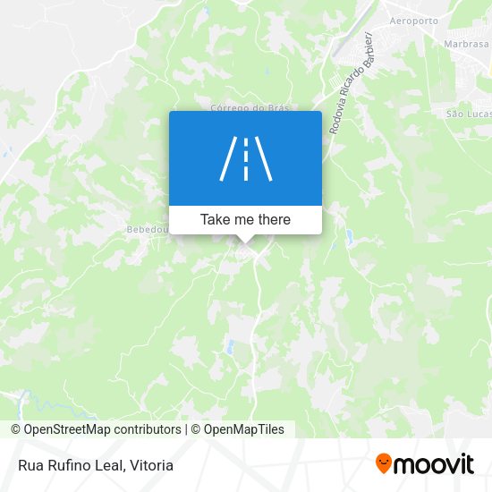 Rua Rufino Leal map