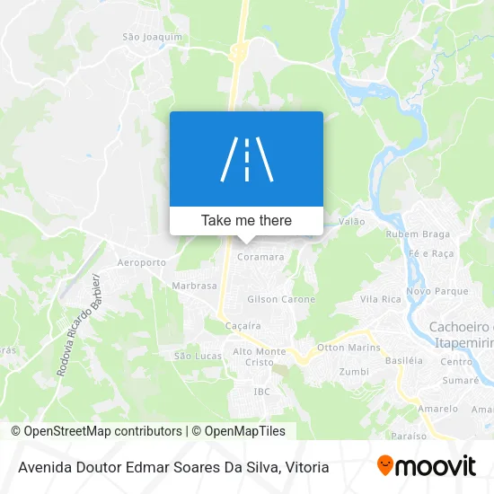 Avenida Doutor Edmar Soares Da Silva map