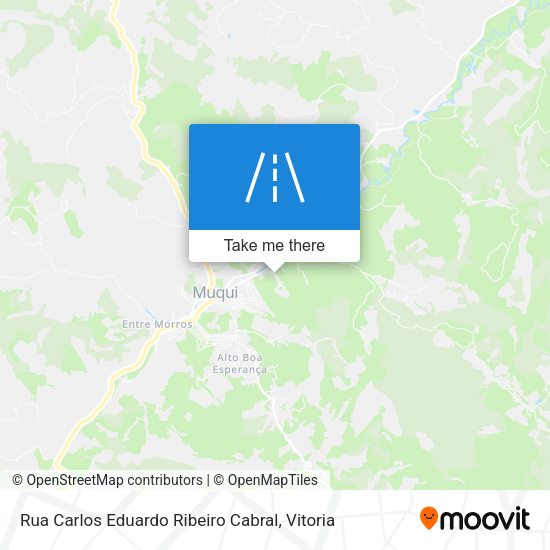 Rua Carlos Eduardo Ribeiro Cabral map